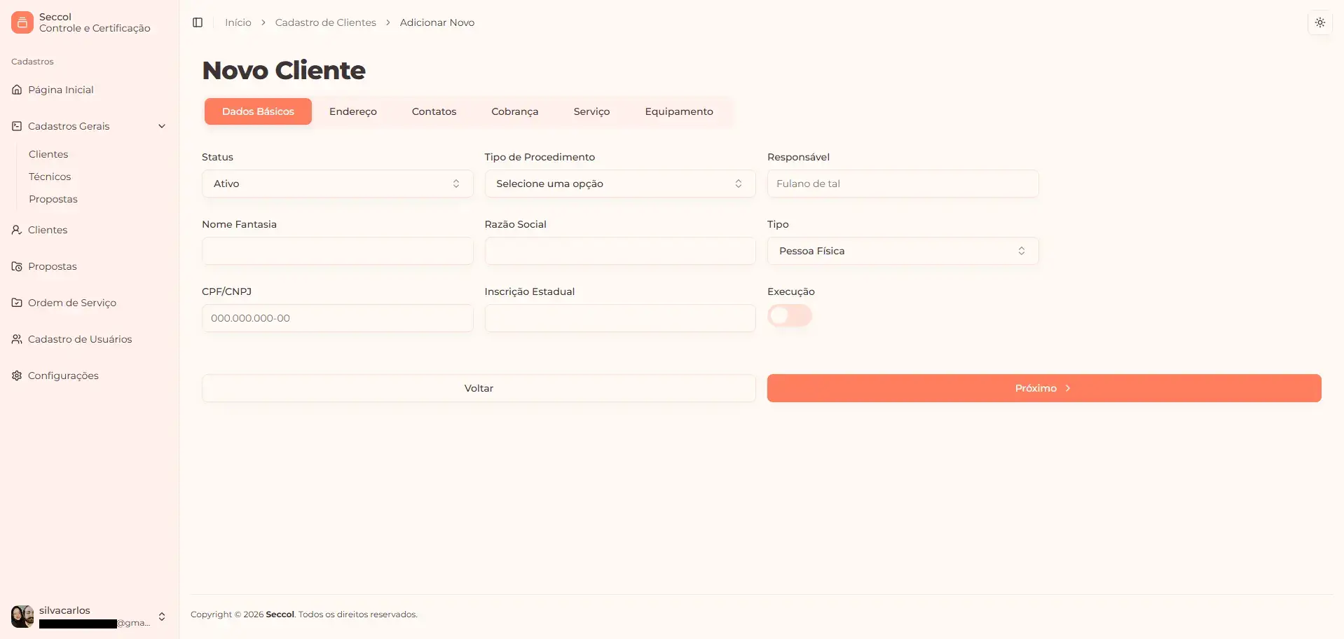 Logo/Imagem do(a) Client registration forms